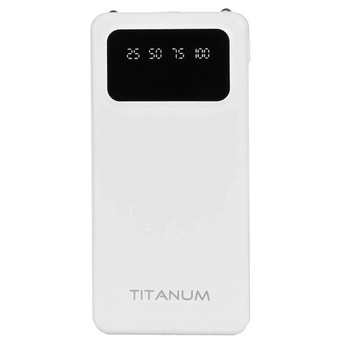 TITANUM OL21 White 10000mAh Повербанк фото 1