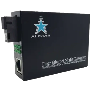 ALISTAR X3G 1G 10/100/1000BASE-T RJ-45 - 1000BASE-LX 1SM WDM SC 20KM TX1310/RX1550nm Медиаконвертор