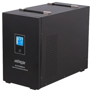 EnerGenie EG-HI-PS3000-02 3000ВА чистая синусоида Источник бесперебойного питания под аккумулятор