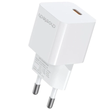 Choetech PD5010 mini White PD20W GAN USB-C Адаптер