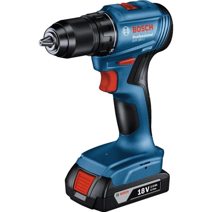 Bosch GSB 185-LI (0.601.9K3.100) Акумуляторний ударний дриль-шурупокрут фото 1