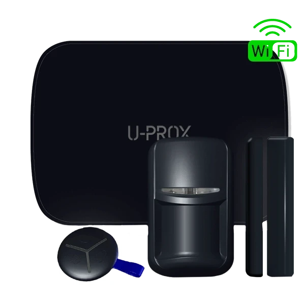 U-Prox MP WiFi S Black Комплект бездротової охоронної сигналізації фото 1