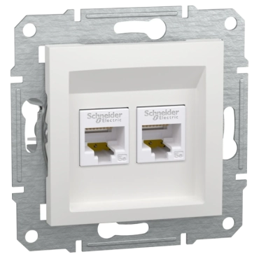 Asfora UTP 5E Розетка RJ45 подвійна