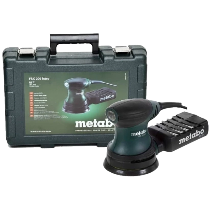 Metabo FSX 200 Intec (609225500) Ексцентрикова шліфмашина фото 1