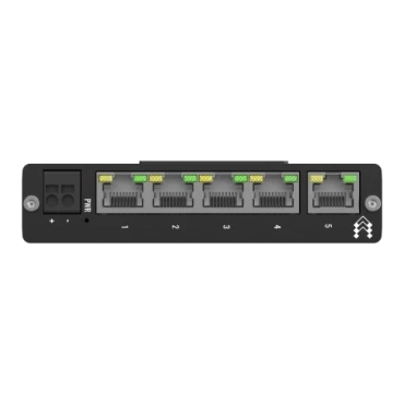 Teltonika TSW010 з монтажем на DIN-рейку Комутатор 5 портів некерований
