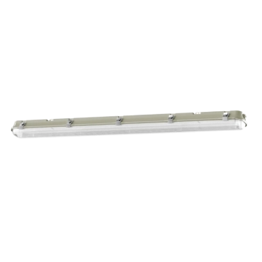 VIDEX 1,2М 220V LED світильник IP65 лінійний під лампу 2хТ8