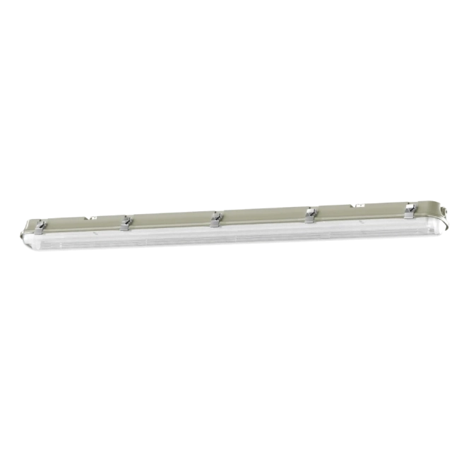 VIDEX 1,2М 220V LED світильник IP65 лінійний під лампу 2хТ8 фото 1