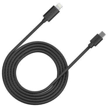 Canyon CFI12B black (Lightning - USB-C ) 2м 20Вт Кабель