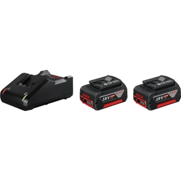 Bosch GAL 18V-40 + GBA 18 В 4.0 Ah (1600A019S0) Зарядное устройство + 2 аккумулятора