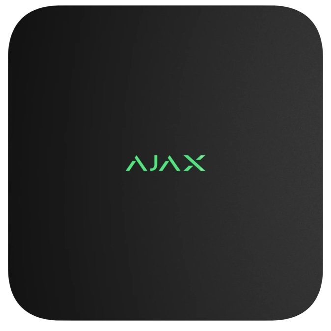 Ajax NVR DC (16ch) black Відеореєстратор фото 1