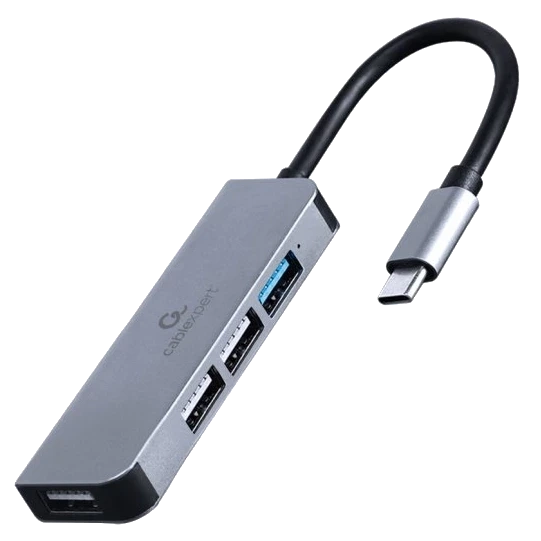 Cablexpert UHB-CM-U3P1U2P3-01USB-С 1 х USB 3.1 Gen1 (5 Gbps), 3 х USB 2.0 USB-концентратор