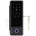 SEVEN LOCK SL-7776BF black Розумний біометричний замок на скляні двері фото 3