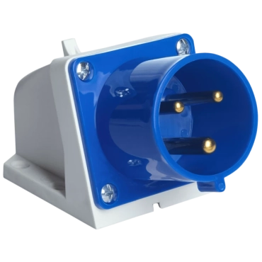 UEA 523 32А 220В 2Р+Е IP44 Розетка стаціонарна настінна