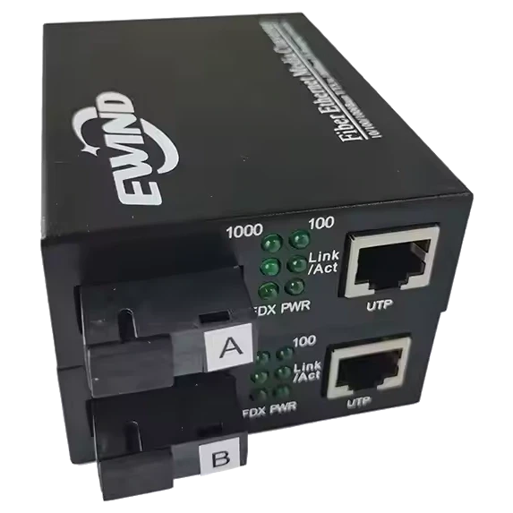 Ewind EW-810GS-20A/B 1000M Медіаконвертер фото 1