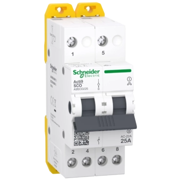 Schneider Electric iSSW Acti9 2P 25 A Перемикач 3-х позиційний