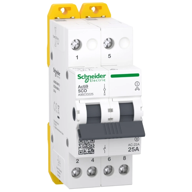 Schneider Electric iSSW Acti9 2P 25 A Перемикач 3-х позиційний