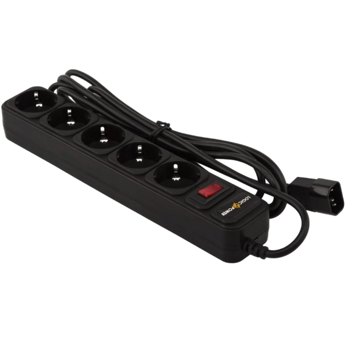 LogicPower LP-X5-UPS-3 Подовжувач мережевий для ДБЖ (фільтр) фото 1