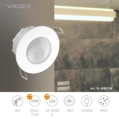 VIDEX VL-SPR17W 220V Датчик руху та освітлення інфракрасний фото 3