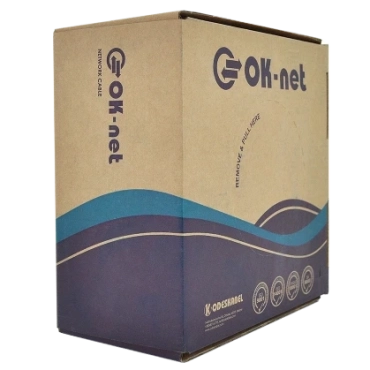 OK-Net КПП-ВП (100) 4*2*0,51+2*0,75 мм2 (U/UTP-cat.5Е) Кабель для нар. работ, с жилами питания, 305 м