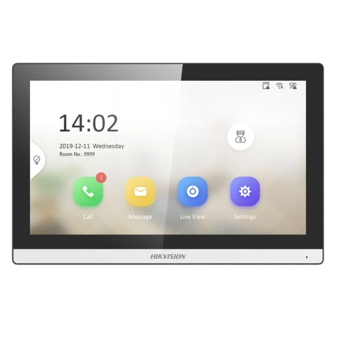 DS-KH6350-WТE1 7" дюймів Wi-Fi Відеодомофон Hikvision фото 1