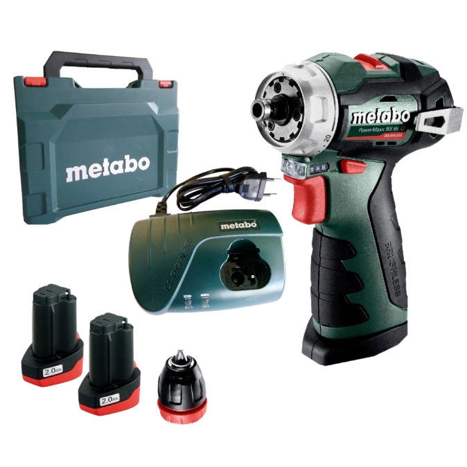 Metabo PowerMaxx BS BL Q (601749500) Акумуляторний безщітковий дриль-шурупокрут фото 1