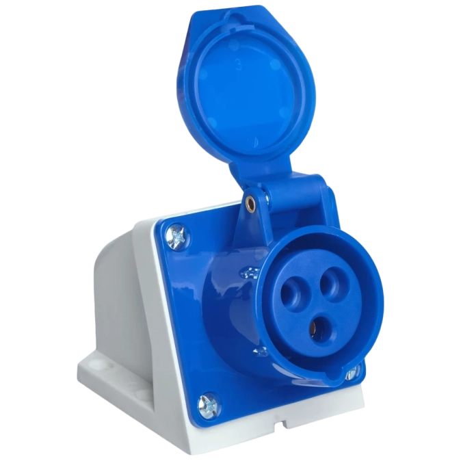 UEA 113 16А 220В 2Р+Е IP44 Розетка стационарная внешняя
