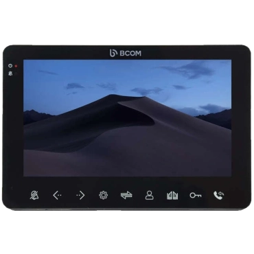 BCOM BD-780FHD Black Відеодомофон
