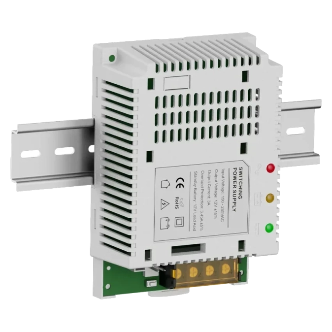 Kraft PSU-1208LED(BOARD) з кріпленням на DIN-рейку Плата ДБЖ