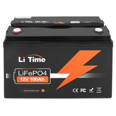 Li-TIME 12.8В 100А•ч 100А Литиевая аккумуляторная батарея
