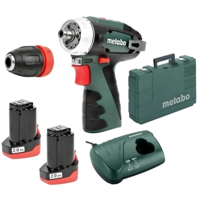 Metabo PowerMaxx BS Quick Basic (600156500) Акумуляторний дриль-шурупокрут фото 1