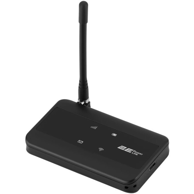 2E PowerLink (MiFi-2) LTE Wi-Fi4 1xType-C 1xCRC9 2100мА•год Мобільний маршрутизатор фото 1