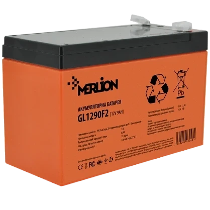 MERLION GL1290F2 9А•г 12В Свинцево-кислотна акумуляторна батарея