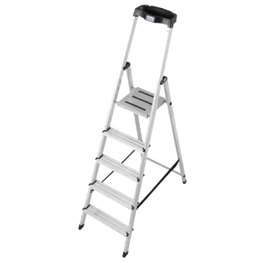 KRAUSE Safety (126337) Лестница-стремянка алюминиевая 5 ст.
