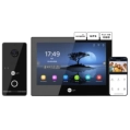 Neolight ALPHA Hybrid Black + OPTIMA IPW Black Комплект відеодомофону фото 1