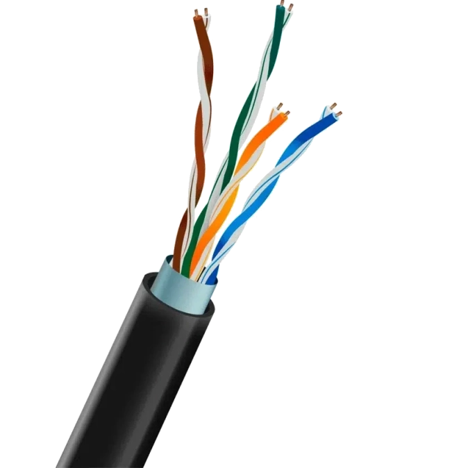 TRINIX FTP CAT5E CU 0.51 mm LDPE Outdoor (305м) Кабель фото 1