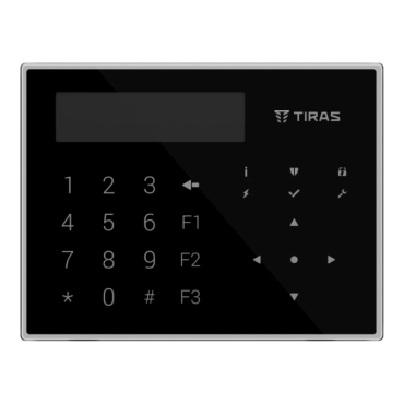 Tiras K- GLCD (black) Клавіатура Тірас