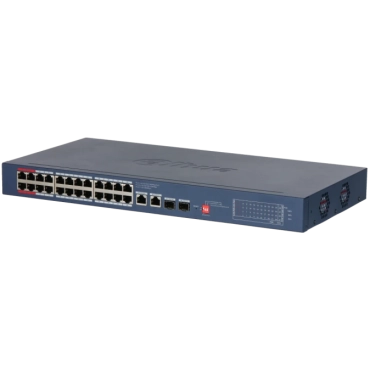 Dahua DH-CS4228-24GT-375 PoE Комутатор 26 портів керований