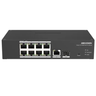 Hikvision DS-3T1310P-SI/HS PoE Комутатор 10 портів керований