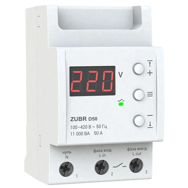 ZUBR D50 Реле напруги фото 1