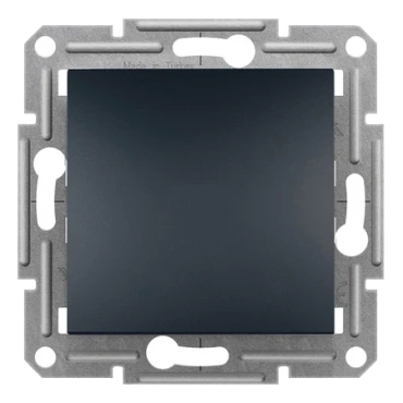 Schneider Electric EPH0100171 Asfora Вимикач 1-клавішний антрацит